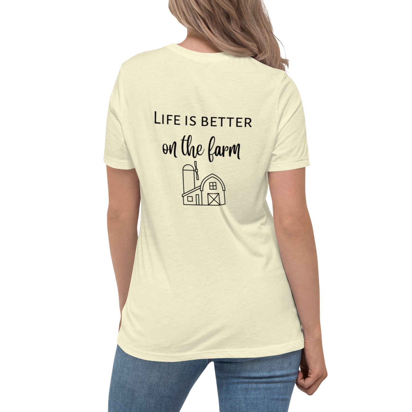Life is Better on the Farm - Women's Bella + Canvas T-Shirt