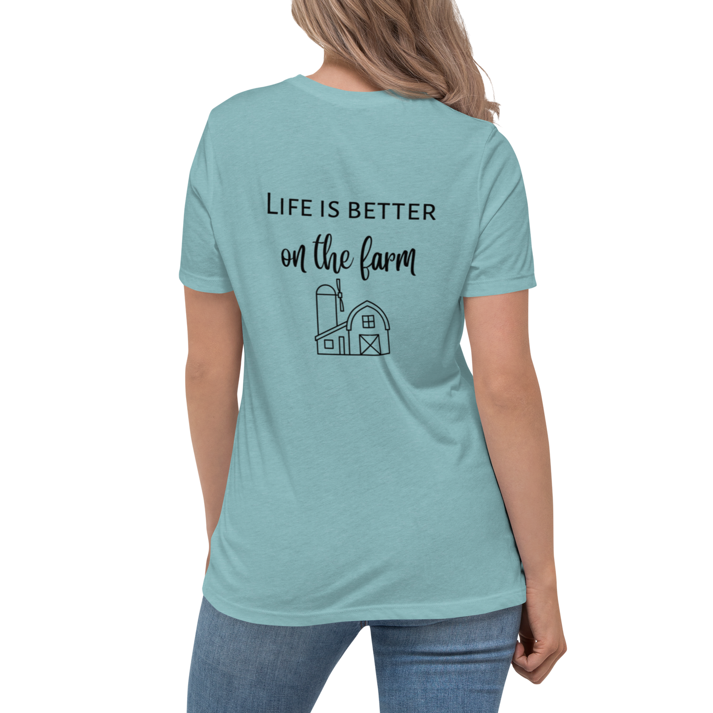 Life is Better on the Farm - Women's Bella + Canvas T-Shirt