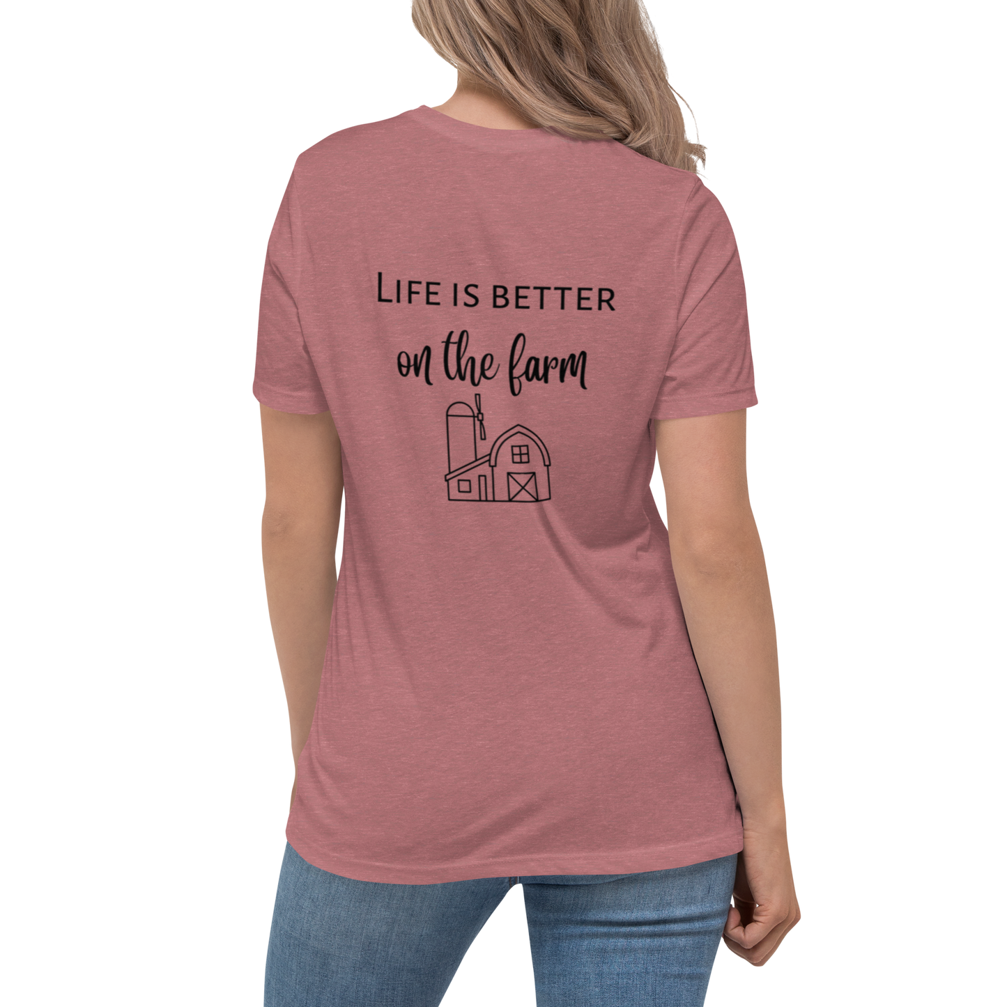 Life is Better on the Farm - Women's Bella + Canvas T-Shirt