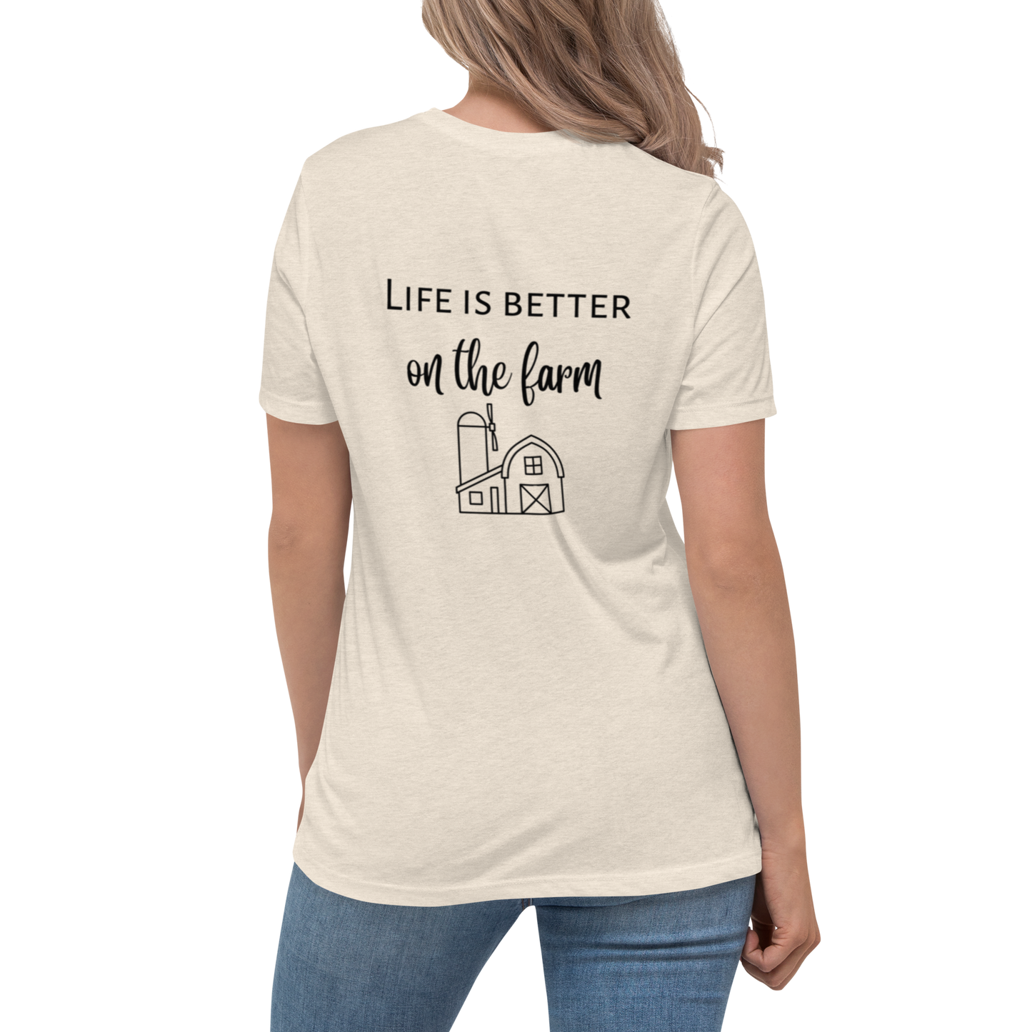 Life is Better on the Farm - Women's Bella + Canvas T-Shirt