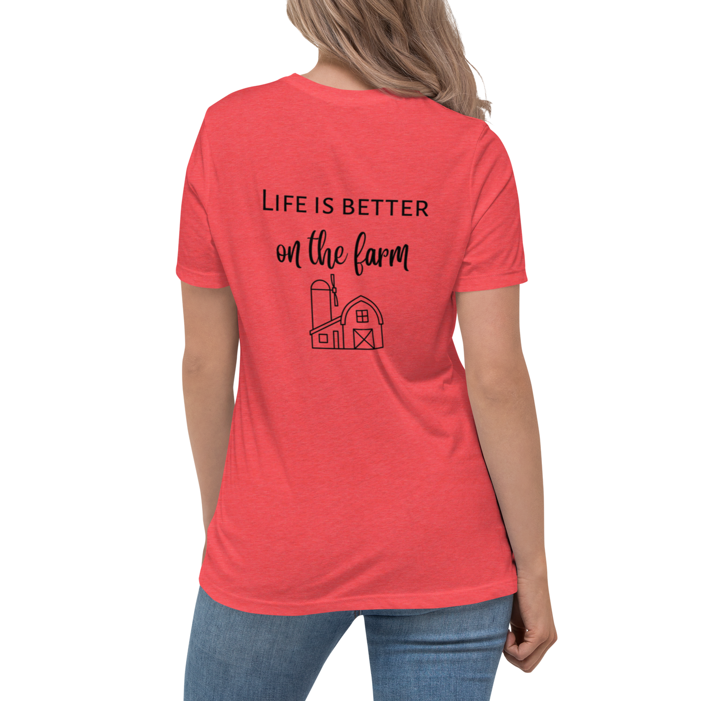 Life is Better on the Farm - Women's Bella + Canvas T-Shirt