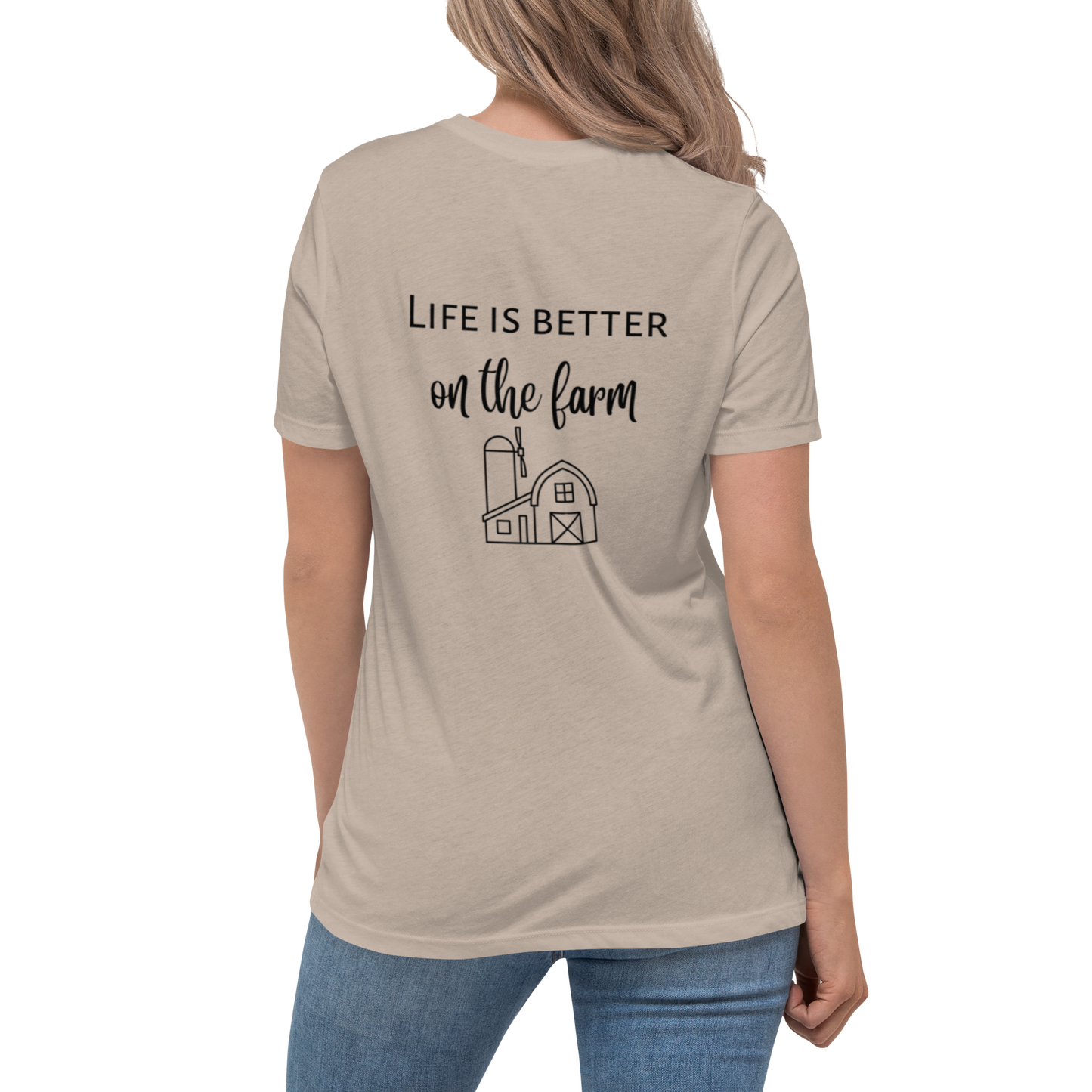 Life is Better on the Farm - Women's Bella + Canvas T-Shirt