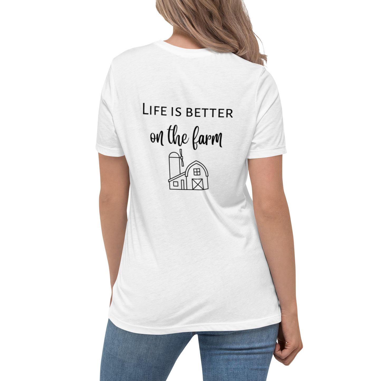 Life is Better on the Farm - Women's Bella + Canvas T-Shirt