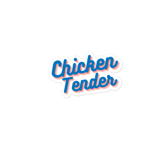 Chicken Tender Bubble-free sticker